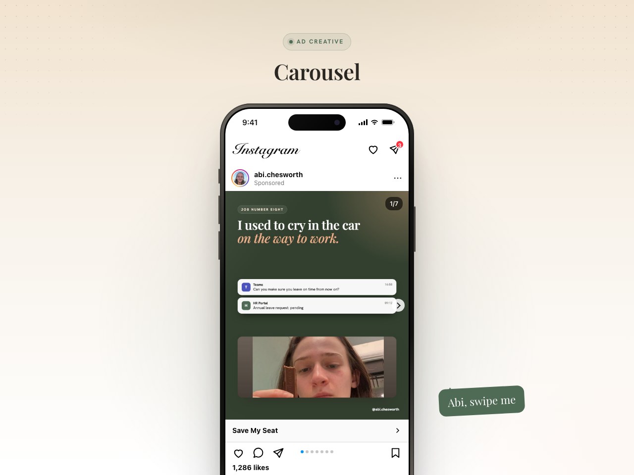Carousel preview