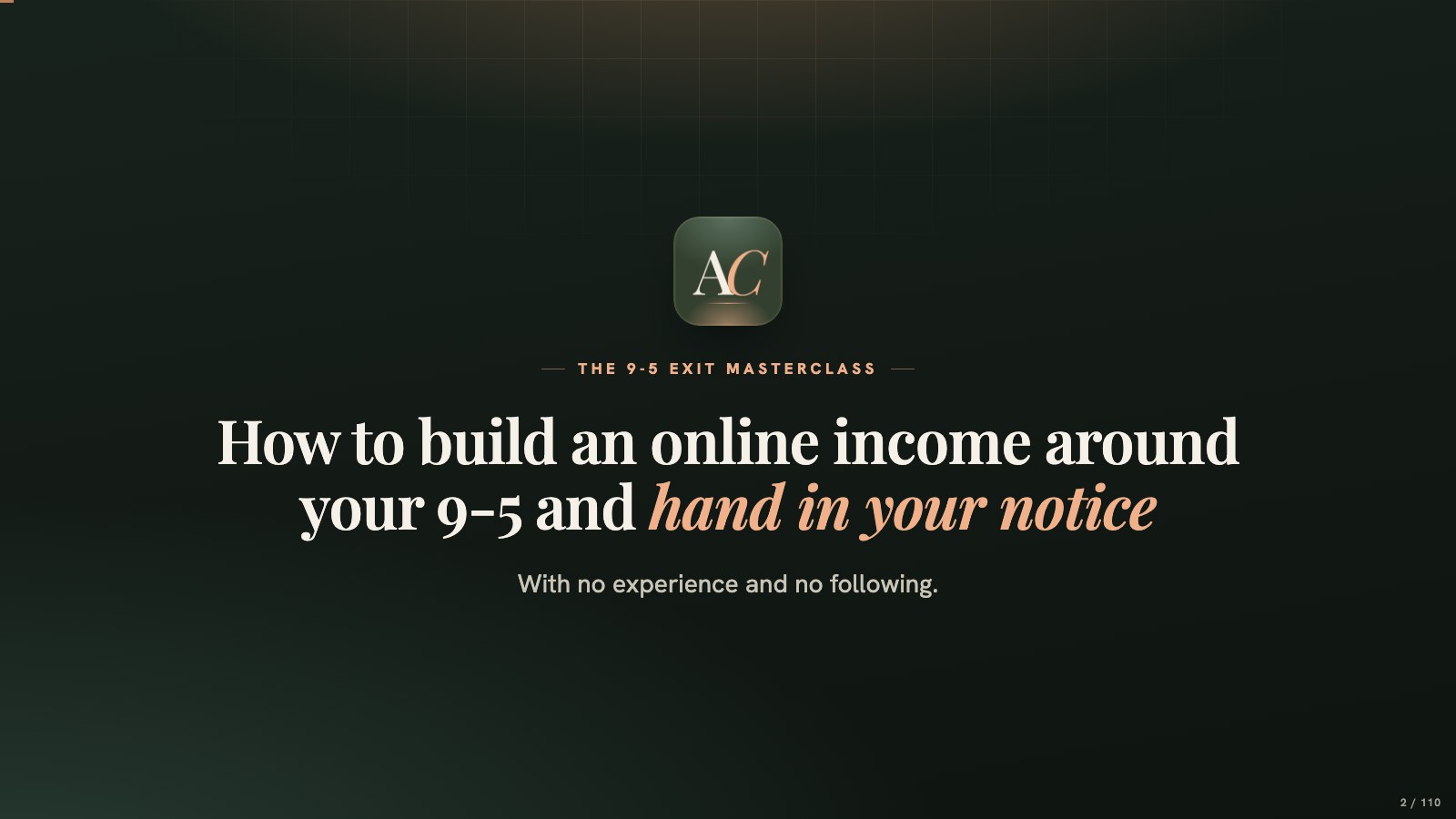 Webinar presentation preview