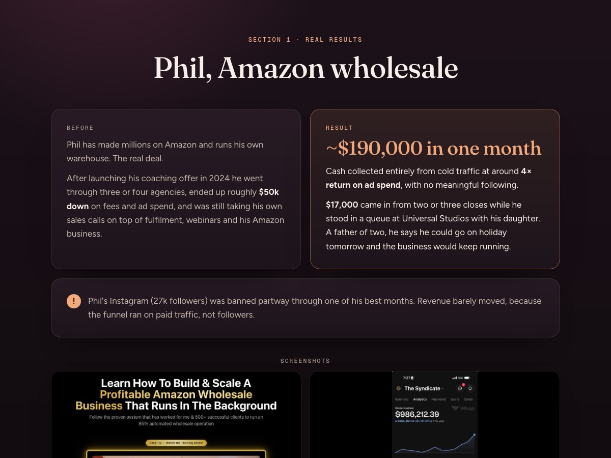 ~$190,000 in one month preview
